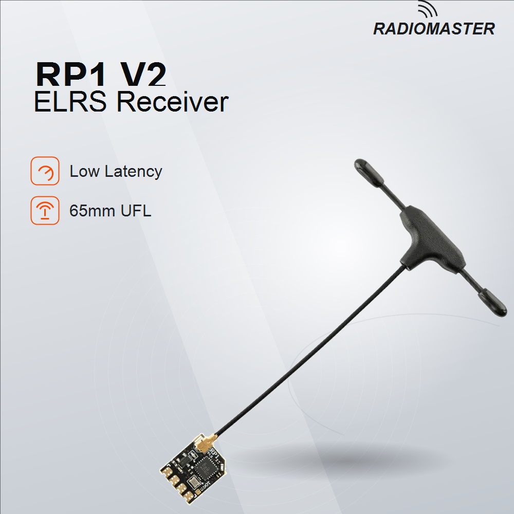 Drone Kit Long Range - Радиоприемник RadioMaster RP1 V2 ExpressLRS 2.4ГГц
