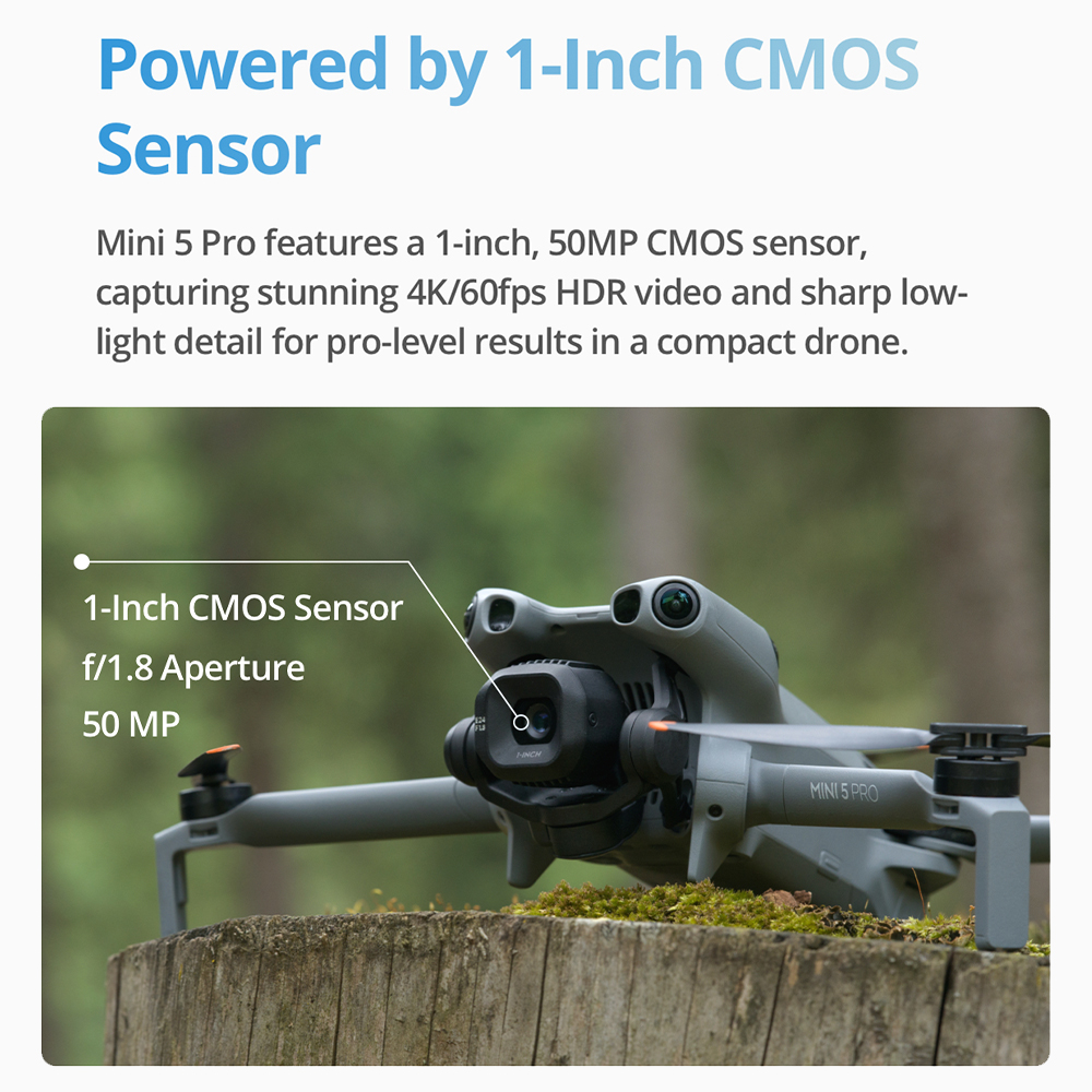 Комплект дронов DJI Mini 5 Pro – обзор и цена Drone Kit Beginner