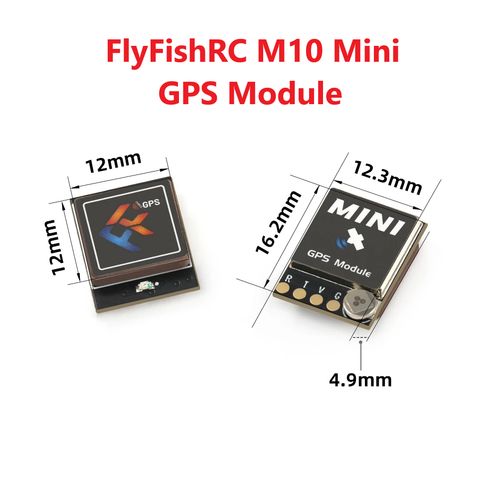 Мини-GPS-модуль FlyFishRC M10, – обзор и цена Drone Kit Long Range