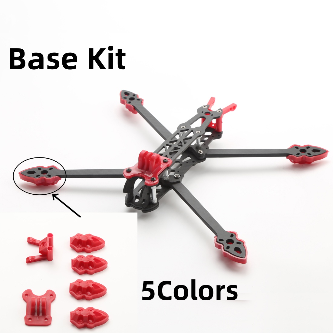 Рама Mark4 5/7 дюймов для FPV- – обзор и цена Drone Kit Beginner